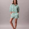 Cotton Poplin Track Sleep Shorts Cotton Poplin Track Sleep Shorts