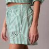 Cotton Poplin Track Sleep Shorts Cotton Poplin Track Sleep Shorts