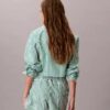 Cotton Poplin Track Sleep Shorts Cotton Poplin Track Sleep Shorts