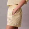 Cotton Poplin Track Sleep Shorts Cotton Poplin Track Sleep Shorts
