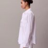 Cotton Poplin V-Day Sleep Shirt