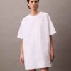 Cotton Relaxed Mini T-Shirt Dress