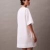 Cotton Relaxed Mini T-Shirt Dress
