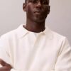 Cotton Relaxed Polo Sweater Cotton Relaxed Polo Sweater