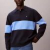 Cotton Relaxed Polo Sweater Cotton Relaxed Polo Sweater