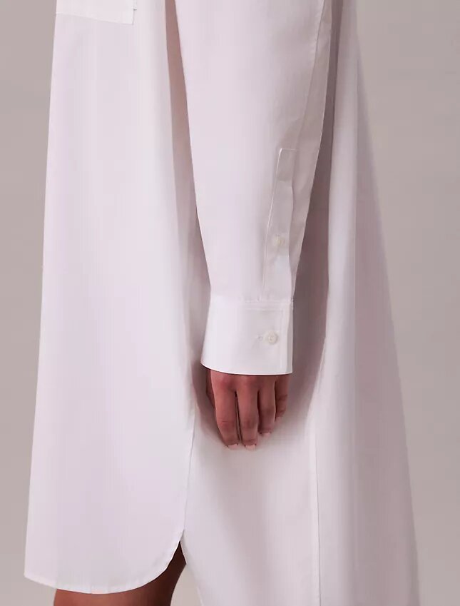 Cotton Relaxed Shirt Dress Cotton Relaxed Shirt Dress