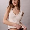 Cotton Rib Cardigan and Tank Set Cotton Rib Cardigan and Tank Set