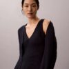 Cotton Rib Cardigan and Tank Set Cotton Rib Cardigan and Tank Set