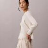 Cotton Rib Cardigan and Tank Set Cotton Rib Cardigan and Tank Set