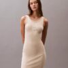 Cotton Rib Logo Graphic Mini Tank Dress Cotton Rib Logo Graphic Mini Tank Dress