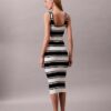 Cotton Rib Midi Tank Dress