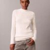 Cotton Rib Slim Sweater Cotton Rib Slim Sweater