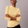Cotton Rib Slim Sweater Cotton Rib Slim Sweater