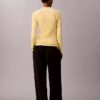Cotton Rib Slim Sweater Cotton Rib Slim Sweater