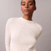 Cotton Rib Slim Sweater Cotton Rib Slim Sweater