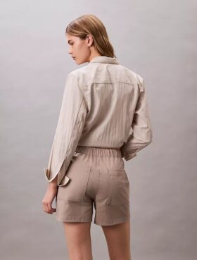 Cotton Sateen Short