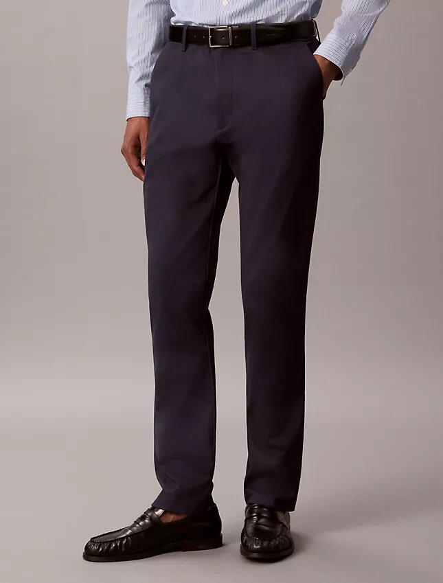 Cotton Sateen Slim Chino Pants Cotton Sateen Slim Chino Pants
