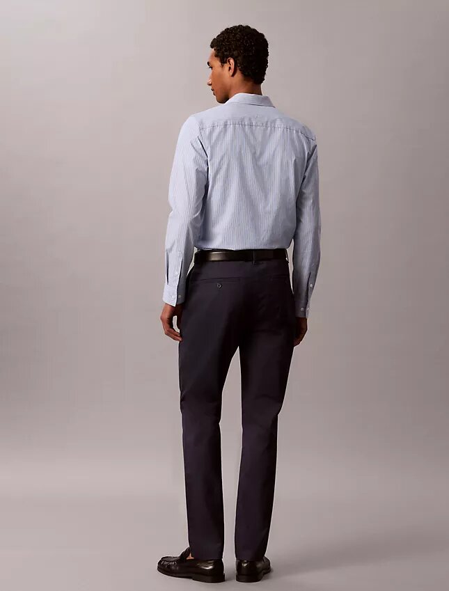 Cotton Sateen Slim Chino Pants Cotton Sateen Slim Chino Pants
