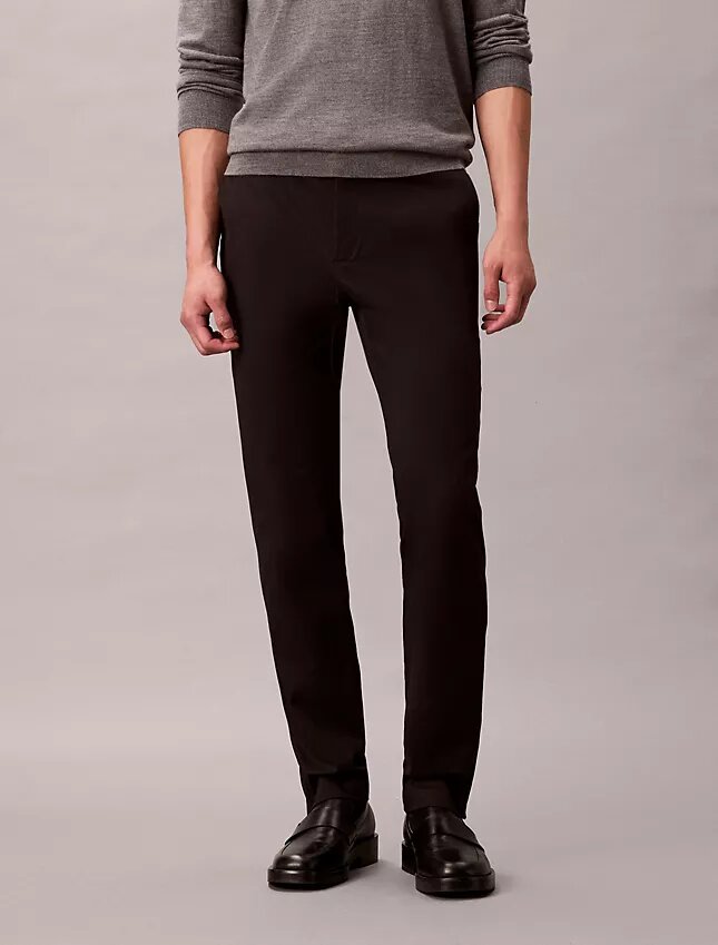 Cotton Sateen Slim Chino Pants Cotton Sateen Slim Chino Pants