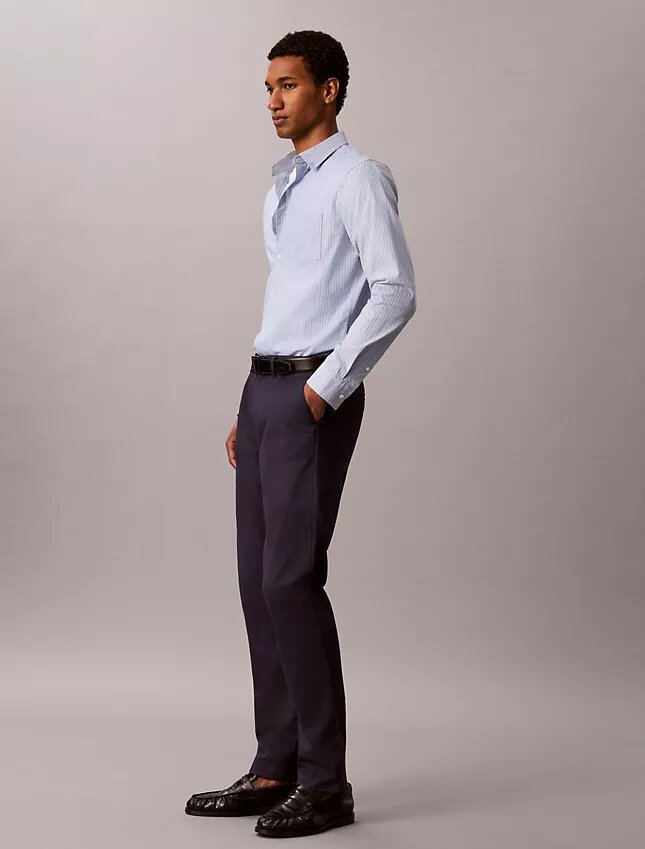 Cotton Sateen Slim Chino Pants Cotton Sateen Slim Chino Pants