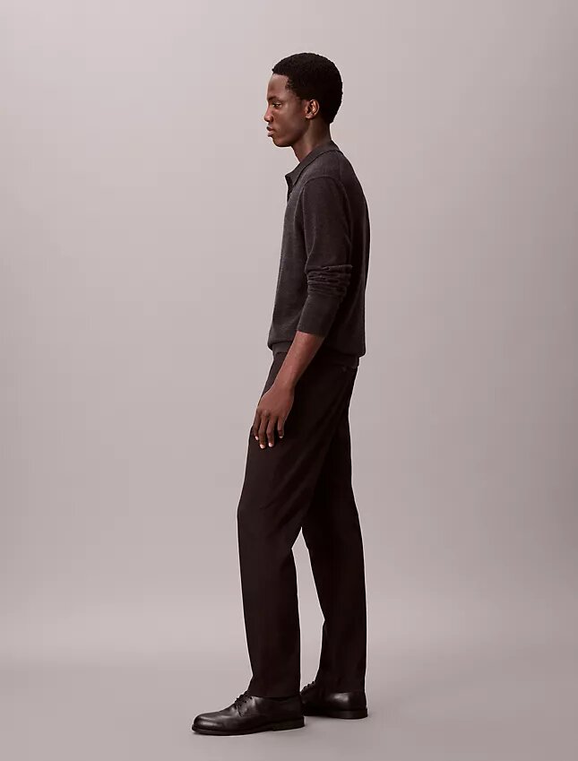 Cotton Sateen Slim Tapered Chino Pants Cotton Sateen Slim Tapered Chino Pants