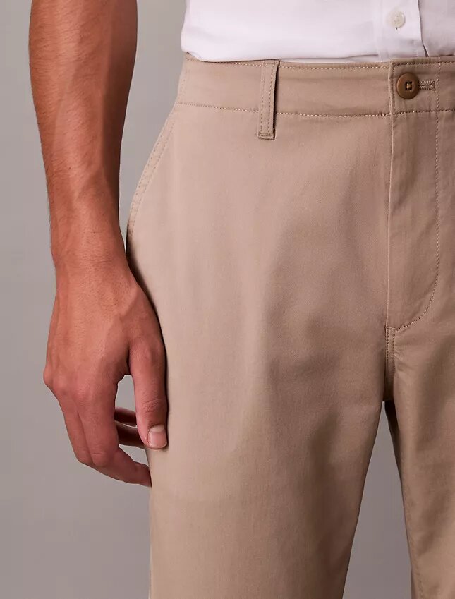 Cotton Slim Chino Pants Cotton Slim Chino Pants