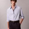 Cotton Solid Relaxed Button-Down Shirt Cotton Solid Relaxed Button-Down Shirt