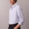 Cotton Solid Relaxed Button-Down Shirt Cotton Solid Relaxed Button-Down Shirt