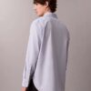 Cotton Solid Relaxed Button-Down Shirt Cotton Solid Relaxed Button-Down Shirt