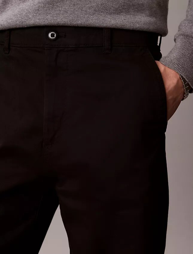 Cotton Stretch 90S Straight Chino Pants Cotton Stretch 90S Straight Chino Pants