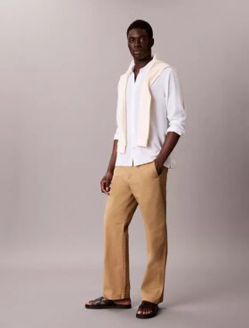 Cotton Stretch 90S Straight Chino Pants