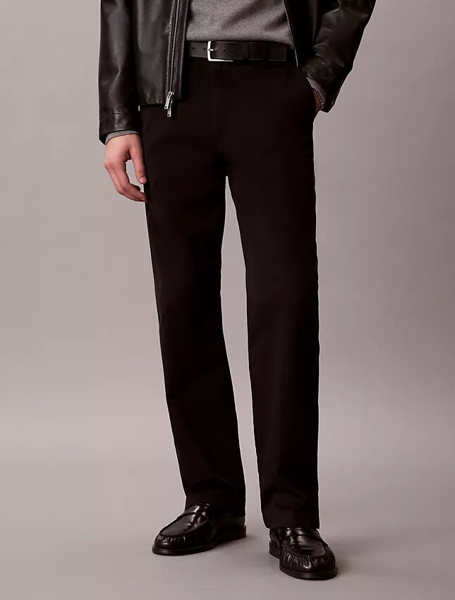 Cotton Stretch 90S Straight Chino Pants Cotton Stretch 90S Straight Chino Pants