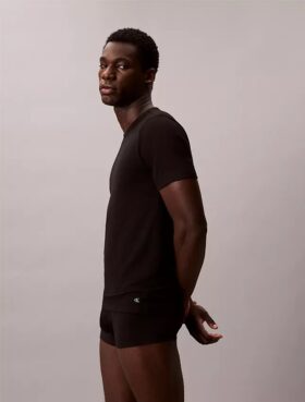 Cotton Stretch Blend 3-Pack Slim Fit Crewneck T-Shirt