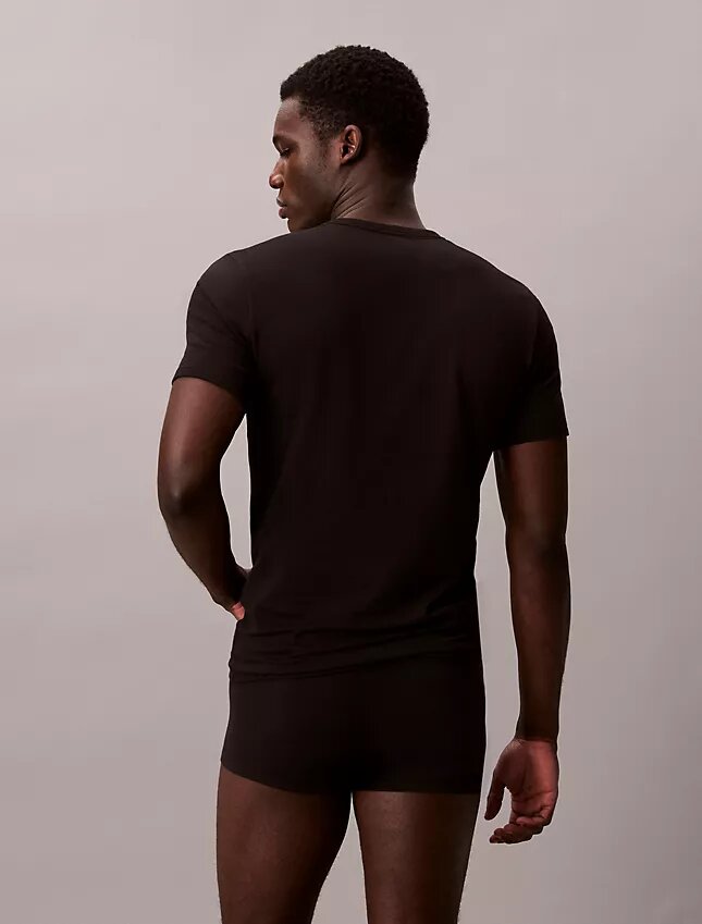 Cotton Stretch Blend 3-Pack Slim Fit Crewneck T-Shirt Cotton Stretch Blend 3-Pack Slim Fit Crewneck T-Shirt
