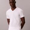 Cotton Stretch Blend 3-Pack Slim Fit V-Neck T-Shirt Cotton Stretch Blend 3-Pack Slim Fit V-Neck T-Shirt