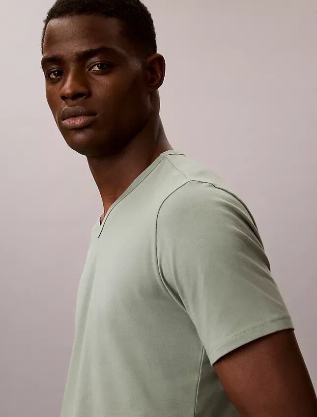 Cotton Stretch Blend 3-Pack Slim Fit V-Neck T-Shirt Cotton Stretch Blend 3-Pack Slim Fit V-Neck T-Shirt