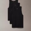 Cotton Stretch Blend 3-Pack Tank Top