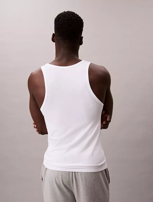 Cotton Stretch Blend 3-Pack Tank Top Cotton Stretch Blend 3-Pack Tank Top