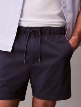 Cotton Stretch Chino Pull-On Shorts