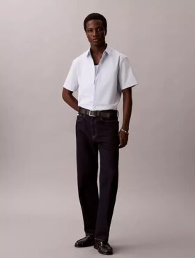 Cotton Stretch Classic Button-Down Shirt