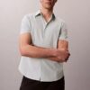 Cotton Stretch Classic Button-Down Shirt