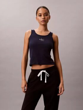 Cotton Stretch Lounge Tank Top Cotton Stretch Lounge Tank Top