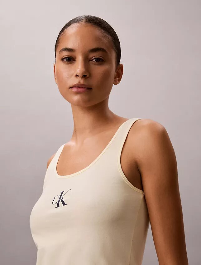 Cotton Stretch Lounge Tank Top Cotton Stretch Lounge Tank Top