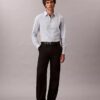 Cotton Stretch Plaid Slim Button-Down Shirt Cotton Stretch Plaid Slim Button-Down Shirt