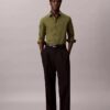 Cotton Stretch Poplin Slim Button-Down Shirt Cotton Stretch Poplin Slim Button-Down Shirt