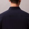 Cotton Stretch Poplin Slim Button-Down Shirt