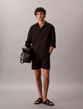 Cotton Stretch Pull-On Shorts