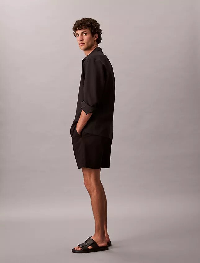 Cotton Stretch Pull-On Shorts Cotton Stretch Pull-On Shorts