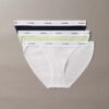 Cotton Stretch Rib 3-Pack String Bikini Cotton Stretch Rib 3-Pack String Bikini