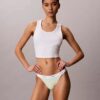 Cotton Stretch Rib 3-Pack String Bikini Cotton Stretch Rib 3-Pack String Bikini